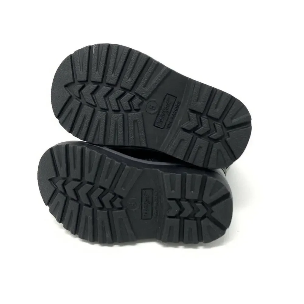 Cat & Jack Hunter Cowboy Boots Black Size 5‎